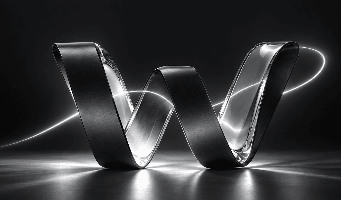 Prismatic glass chess pieces in a dark studio setting